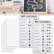 2Pcs Portable Chore Chart Memo Boards-4.7x7.9 Inch Detachable Message njWuV