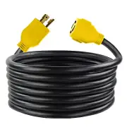 Dumble | 30 AMP RV Power Cord Generator Transfer Switch 10’ Ft Extension Cable