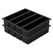 Silicone Ice Cube Trays Large for Whisky, Collins Ice Cube Mold Tray Also Used