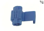 CONNECT Wiring Connectors - Blue - Splice - 0.75mm-2.5mm - Pack Of 100 30246 [AU