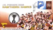 PNC Australia 2008 Hawthorn Hawks AFL Premiers Medallion Limited Ed 10K FDC2023