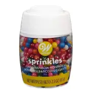 Wilton Rainbow Jumbo Nonpareil Sprinkles, 2.3 oz.