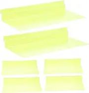 MUCKLILY 6pcs Shoe Rack Sneaker Display Shoe Storage Sports Shoe Display Shoe Stack Shoe Coat Rack Shoes Rack Shoe Shelf Show Rack Shoe Display Shelf Slat Wall Shelves Plastic Green