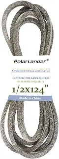 Lawn Mower Deck Belt 1/2"x124" 07200037 Compatible for Ariens/Gravely 7200037 ZT1640 Zoom 1540 1640 40" Compatible with Simplicity with 42" fab