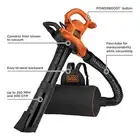 NEW!!! BLACK+DECKER Electric Leaf Blower, Leaf Vacuum and Mulcher 3 in 1, Corded