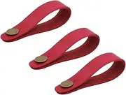 OFFIGAM Black Guitar Neck Strap Holder for Ukulele Acoustic Electric Guitars Safe Lock Design Easy Attach No Tie present for Guitarists