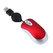 Mini Optical Wired Mouse Professional Usb Retractable Cable Computer Gaming Ergonomic Mice For Pc Laptop Mice Trackballs & Touchpads