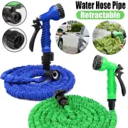 Expanding Expandable Flexible Garden Water Hose with 7 Pattern Spray Nozzle 25FT