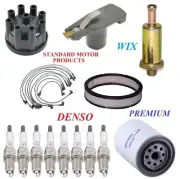 Tune Up Kit Filters Cap Wire Spark Plugs For FORD GALAXIE 500 V8 5.8L 1970-1971 (for: Ford)