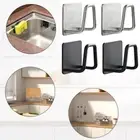 2/4pc Kitchen Sink Sponge Rack Adhesive Sponge Drain Drying Rack Storage Holder