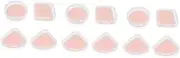 [FRCOLOR] 3sets Travel Makeup Portable Powder Puff Dry Wet Perfect for Foundation Application 4pcs*3