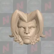 Marvel Rivals Logan Wolverine custom head for 1:12 1:10 1:18 & 1:6 action figure