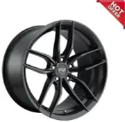 4ea 17x8 Niche Wheels M203 Vosso Matte Black Rims(S44) 5x120 (for: Honda)