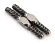 Schumacher 24mm Titanium Turnbuckle (Silver) (2) [SCHU7313]