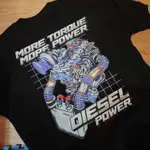 POWER VER2 DIESEL T 恤汽車 GANK DIESEL 汽車 T 恤 / BAJU 超細纖維 JERSI