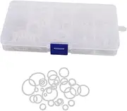 iplusmile 260Pcs O Assortment Nylon Leakage Washer Gasket Kit for Sealing Applications and Reliable Sealing for Various Projects