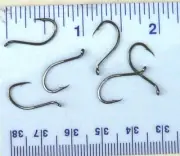 100 Matzuo 113010 (413014) Black Chrome Octopus Fish Fishing Hooks size 6