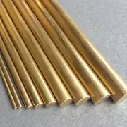 Brass SOLID Round Bar Rod 12.7mm 9.53mm 7.94mm 6.35mm 4.76mm x 300MM Rivets Pins