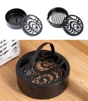 Metal Mosquito Mozzie Coil Holder Burner Repellant Home Garden Decor Outdoor