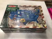 Melissa & Doug, Map Of The United States, 500 Piece Puzzle New and Sealed