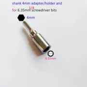 Magnetic Bit Adapter 4mm to 6.35mm 1/4" Scewdriver Adaptor Holder Hex Shank USA