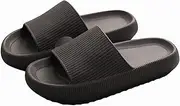 [rosyclo] Cloud Slippers for Women Men, Cloud Slides House Pillow Slippers, Thick Sole Non-Slip Message Shower Bathroom Sandals, Quick Drying Super Soft Open Toe Indoor and Outdoor