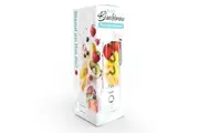 Innobella Blendermaxx 24cm 410ml Portable Food Fruit Blender w Strainer White
