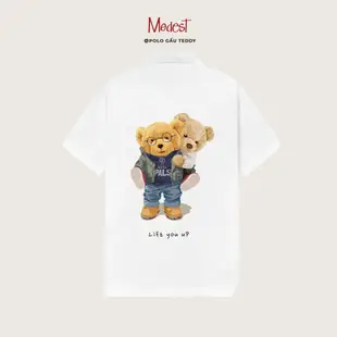 泰迪熊 Polo 衫 PG028 動感青春設計,男女穿搭優質材料很美