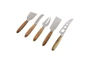 Davis & Waddell Cheese Knives 5pc Cheese Slicer Cutter For Charcuterie Board