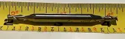 1/8" 2 FLUTE HSS DOUBLE END MILL, 3/16" SHANK, BROWN & SHARPE, USA, NEW