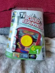 2007. NRFB. Hasbro Mammoth TV Board Games Plug In Battleship Simon Mouse Trap