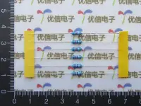 在飛比找Yahoo!奇摩拍賣優惠-金屬膜電阻 1/4W 1% 五色環 22千歐 22K 一種阻