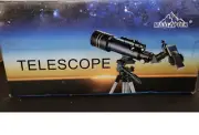 MAXLAPTER Telescope for Astronomy Beginners 70mm Aperture Refractor Blue 45@5B