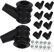 Toddmomy High Pressure Ignition Cap Ignifier for Chainsaw Spark Plug Boot Set Insulation and Terminal for Garden Equipment