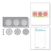 Spellbinders Paper Arts Circle Kaleidoscope Slimline Cutting Dies S5-463