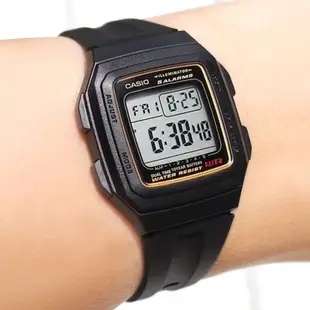 【WANgT】CASIO 卡西歐 F-201WA 經典 不敗 多功能 方形 復古 運動 電子 膠錶