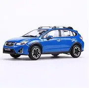 Scale Finished Model Car 1/43 for Subaru Forester XV SUV Static Alloy Diecast Car Model Simulation Collectible Ornament Souvenir Miniature Replica Car (Size : Blue)