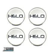 4 x Helo Wheel Center Cap HE851 Chrome HE851C