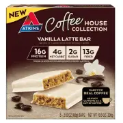Atkins Coffeehouse Collection Vanilla Latte Bar