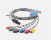 Mortara Q-Stress Compatible EKG Grabber Cable - Same Day Shipping
