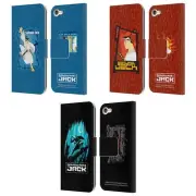OFFICIAL SAMURAI JACK GRAPHICS LEATHER BOOK WALLET CASE FOR APPLE iPOD TOUCH MP3