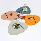 Oil-Proof Placemats Waterproof Tableware Pad Nordic Style Dining Table Mats