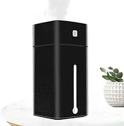 Silent Ultrasonic Humidifier Large Room, Ultrasonic Humidifier – USB Humidifier, Silent Mist Humidifier with 1 L Water Tank, Up to 20 Hours for Room