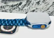 Apple Watch ULTRA 49mm BLUE Anodized Titanium Blue Links Band