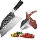 Serbian Hand Forged Boning Knife Butcher Knife Meat Cleaver Kitchen Chef Knife