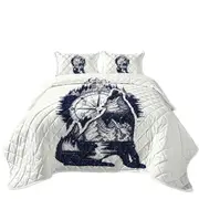 Nautical Wolf Coverlet