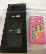 SS18 Moschino Couture Jeremy Scott Pink My Little Pony CASE FOR iPhone 6/7 PLUS