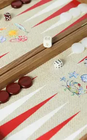 [Nine Fair Design] Fruits De Mer Backgammon Set