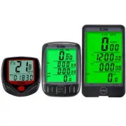 Waterproof LCD Digital Cycle Bike Computer Bicycle Speedometer Odometer Cycling