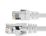 Network Cables | 10ft High-Speed Heavy Duty Network Cords - 10Gbps Shielded LAN Cord, Internet Wire Cables for Routers, Modems, Printers, Computers